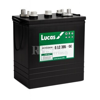 Batera LUCAS 6 LC 305-SC | 6 Voltios 305 Amperios C20